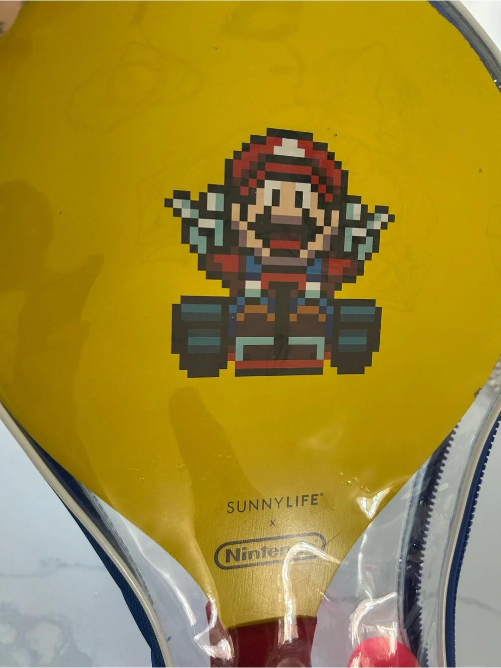 Sunny life Nintendo, Mario, Brothers, & Yoshi Paddle Ball Set - Yellow & Red